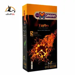 کاندوم تاخیری ایکس دریم مدل turbo ⭐️ تاخیری و خاردار