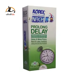 قیمت و خرید کاندوم تاخیری ناچ کدکس مدل prolong delay