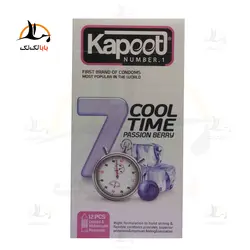 قیمت و خرید کاندوم 7 کاره خنک کاپوت مدل cool time