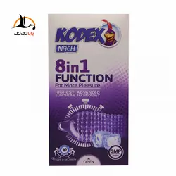 قیمت و خرید کاندوم 8 کاره کدکس 8in1 function