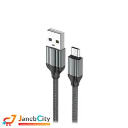 کابل شارژ و انتقال دیتا 1 متری microUSB الدینیو (LDNIO) مدل LS441 - جانب سیتی