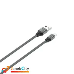 کابل شارژ و انتقال دیتا 1 متری microUSB الدینیو (LDNIO) مدل LS441 - جانب سیتی