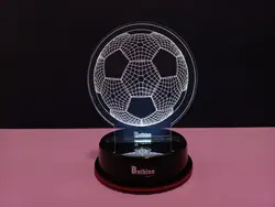 چراغ خواب تمام رنگ تاچ طرح توپ فوتبال