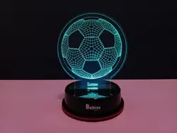 چراغ خواب تمام رنگ تاچ طرح توپ فوتبال