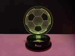 چراغ خواب تمام رنگ تاچ طرح توپ فوتبال