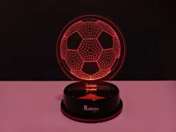 چراغ خواب تمام رنگ تاچ طرح توپ فوتبال