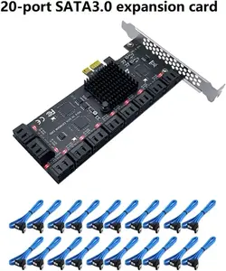 کارت تبدیل 20 ساتا به pci HEROPANGE به همراه کابل ساتا
