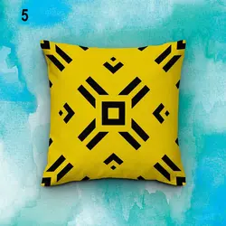 خرید کاور کوسن کد 433 (ست مشکی زرد) | فروشگاه اینترنتی پرده و کوسن شیک نقش