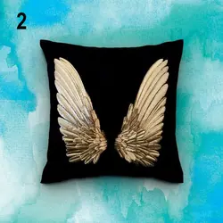 خرید کاور کوسن کد 444 (ست پر طلایی) | فروشگاه اینترنتی پرده و کوسن شیک نقش