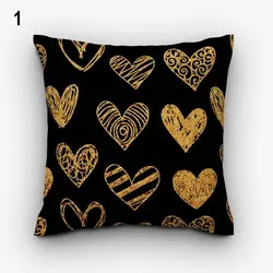 خرید کاور کوسن کد 459 (ست مشکی طلایی) | فروشگاه اینترنتی پرده و کوسن شیک نقش