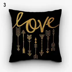 خرید کاور کوسن کد 459 (ست مشکی طلایی) | فروشگاه اینترنتی پرده و کوسن شیک نقش