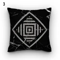 خرید کاور کوسن کد 524 (مشکی نقره ای) | فروشگاه اینترنتی پرده و کوسن شیک نقش