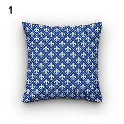 خرید کاور کوسن کد 553 (ست آبی سفید) | فروشگاه اینترنتی پرده و کوسن شیک نقش