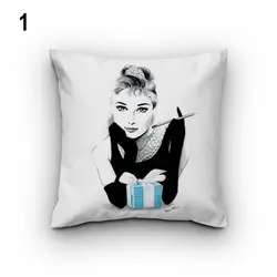 خرید کاور کوسن کد 569 (Audrey Hepburn) | فروشگاه اینترنتی پرده و کوسن شیک نقش