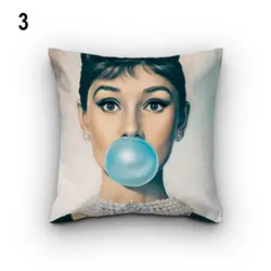 خرید کاور کوسن کد 569 (Audrey Hepburn) | فروشگاه اینترنتی پرده و کوسن شیک نقش