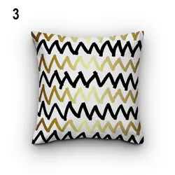 خرید کاور کوسن کد 588 (ست مشکی طلایی) | فروشگاه اینترنتی پرده و کوسن شیک نقش