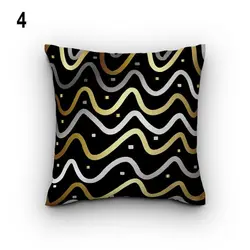 خرید کاور کوسن کد 588 (ست مشکی طلایی) | فروشگاه اینترنتی پرده و کوسن شیک نقش