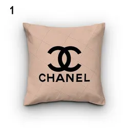 خرید کاور کوسن کد 617 (ست CHANEL) | فروشگاه اینترنتی پرده و کوسن شیک نقش