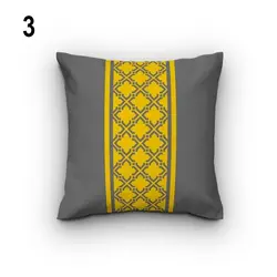 خرید کاور کوسن کد 635 (ست طوسی زرد) | فروشگاه اینترنتی پرده و کوسن شیک نقش