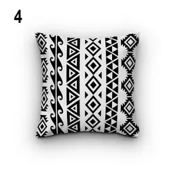 خرید کاور کوسن کد 684 (ست سیاه سفید) | فروشگاه اینترنتی پرده و کوسن شیک نقش