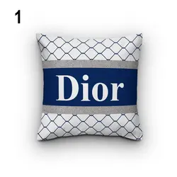 خرید کاور کوسن کد 685 (ست Dior) | فروشگاه اینترنتی پرده و کوسن شیک نقش