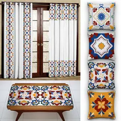 خرید کاور کوسن کد 686 (ست فانتزی) | فروشگاه اینترنتی پرده و کوسن شیک نقش