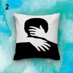 خرید کاور کوسن کد 719 (ست سیاه سفید) | فروشگاه اینترنتی پرده و کوسن شیک نقش