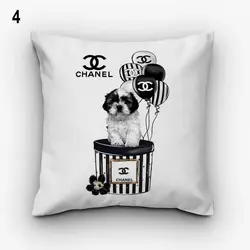 خرید کاور کوسن کد 721 (ست CHANEL) | فروشگاه اینترنتی پرده و کوسن شیک نقش