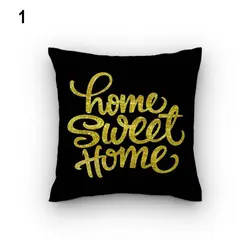 خرید کاور کوسن کد 725 (ست مشکی طلایی) | فروشگاه اینترنتی پرده و کوسن شیک نقش