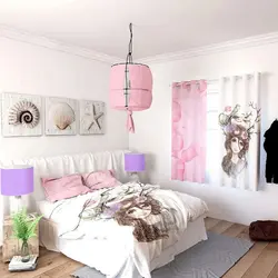 خرید روتختی طرح دختر نوجوان کد 16 | فروشگاه اینترنتی پرده و کوسن شیک نقش