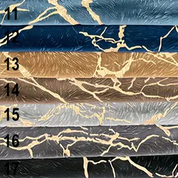 خرید کاور کوسن مخمل طلاکوب (طرح ماربل) | فروشگاه اینترنتی پرده و کوسن شیک نقش