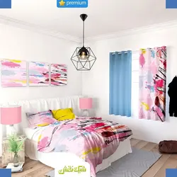 خرید روتختی طرح نقاشی کد 90 | فروشگاه اینترنتی پرده و کوسن شیک نقش
