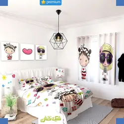 خرید روتختی طرح کودکانه کد 93 | فروشگاه اینترنتی پرده و کوسن شیک نقش