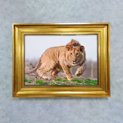 خرید تابلوفرش چاپی طرح شیر نر کد 6 | فروشگاه اینترنتی پرده و کوسن شیک نقش
