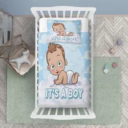 خرید روتختی طرح IT'S A BOY کد 110 | فروشگاه اینترنتی پرده و کوسن شیک نقش