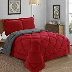 خرید روتختی ساده قرمز کد B8 | فروشگاه اینترنتی پرده و کوسن شیک نقش