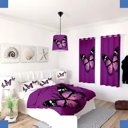 خرید روتختی طرح پروانه کد 145 | فروشگاه اینترنتی پرده و کوسن شیک نقش