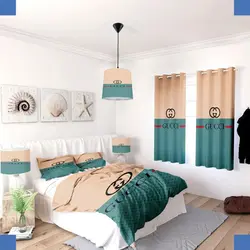 خرید روتختی طرح گوچی کد 119 | فروشگاه اینترنتی پرده و کوسن شیک نقش