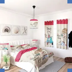 خرید روتختی طرح دختران کد 324 | فروشگاه اینترنتی پرده و کوسن شیک نقش