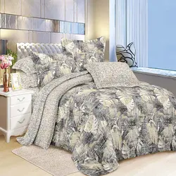 خرید روتختی سه بعدی طرح برگ کد 4 | فروشگاه اینترنتی پرده و کوسن شیک نقش