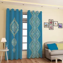 خرید پرده پانچی کد 522 (طرح سنتی) | فروشگاه اینترنتی پرده و کوسن شیک نقش