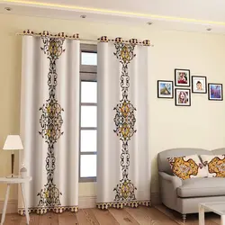 خرید پرده پانچی کد 581 (طرح سنتی) | فروشگاه اینترنتی پرده و کوسن شیک نقش