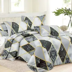 خرید روتختی سه بعدی طرح ماربل کد 50 | فروشگاه اینترنتی پرده و کوسن شیک نقش