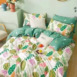 خرید روتختی سه بعدی طرح برگ کد 59 | فروشگاه اینترنتی پرده و کوسن شیک نقش