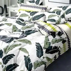 خرید روتختی سه بعدی طرح برگ کد 60 | فروشگاه اینترنتی پرده و کوسن شیک نقش