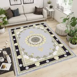 خرید روفرشی کشدار کد R498 | فروشگاه اینترنتی پرده و کوسن شیک نقش