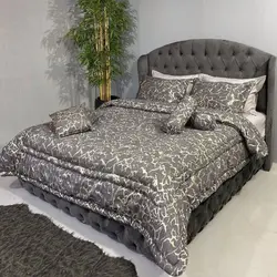 خرید روتختی مخمل ماربل کد M3 | فروشگاه اینترنتی پرده و کوسن شیک نقش