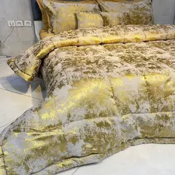 خرید روتختی مخمل پتینه کد P5 | فروشگاه اینترنتی پرده و کوسن شیک نقش