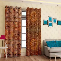 خرید پرده پانچی کد 654 (طرح مدرن) | فروشگاه اینترنتی پرده و کوسن شیک نقش