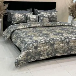 خرید روتختی مخمل پتینه کد P8 | فروشگاه اینترنتی پرده و کوسن شیک نقش